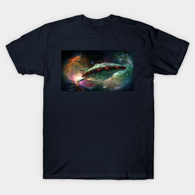 Planet Express with Nebula T-Shirt by seccovan